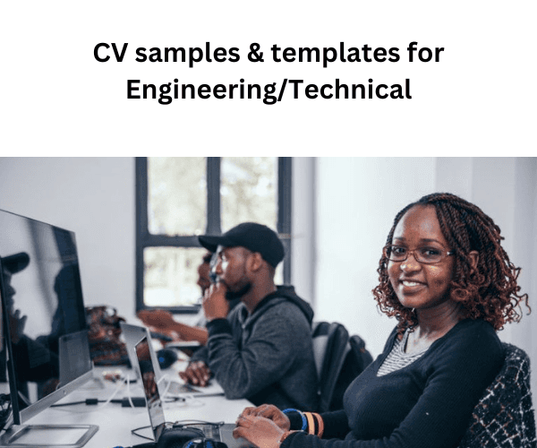 Engineering/Technical CV Samples and Templates 